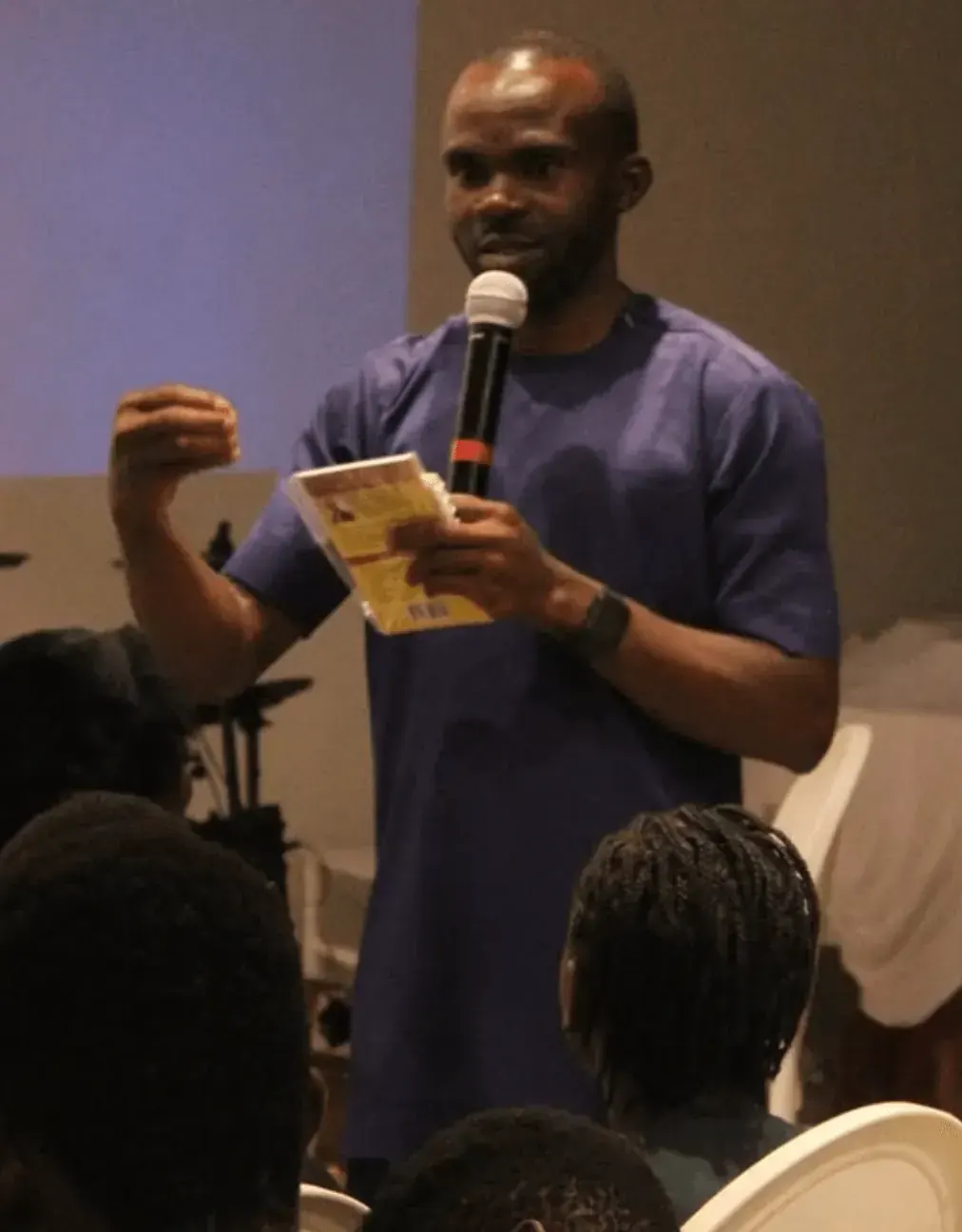 Teen ministry group discussion
